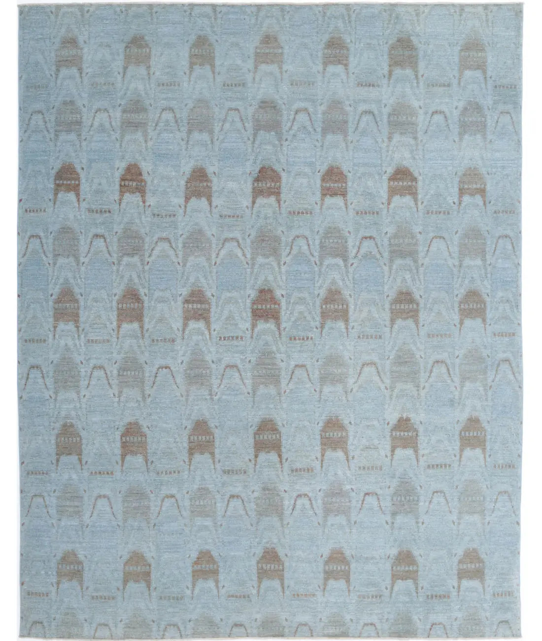 Hand Knotted Fine Overdye Wool Rug - 8'9'' x 11'1'' - Arteverk Rugs Area rug