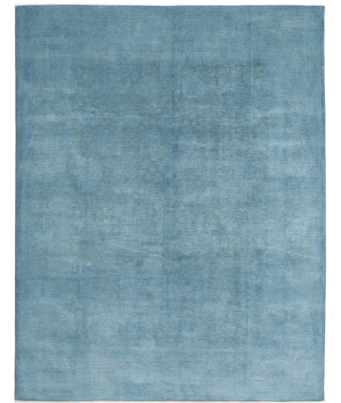 Hand Knotted Fine Overdye Wool Rug - 9'0'' x 11'11'' - Arteverk Rugs Area rug