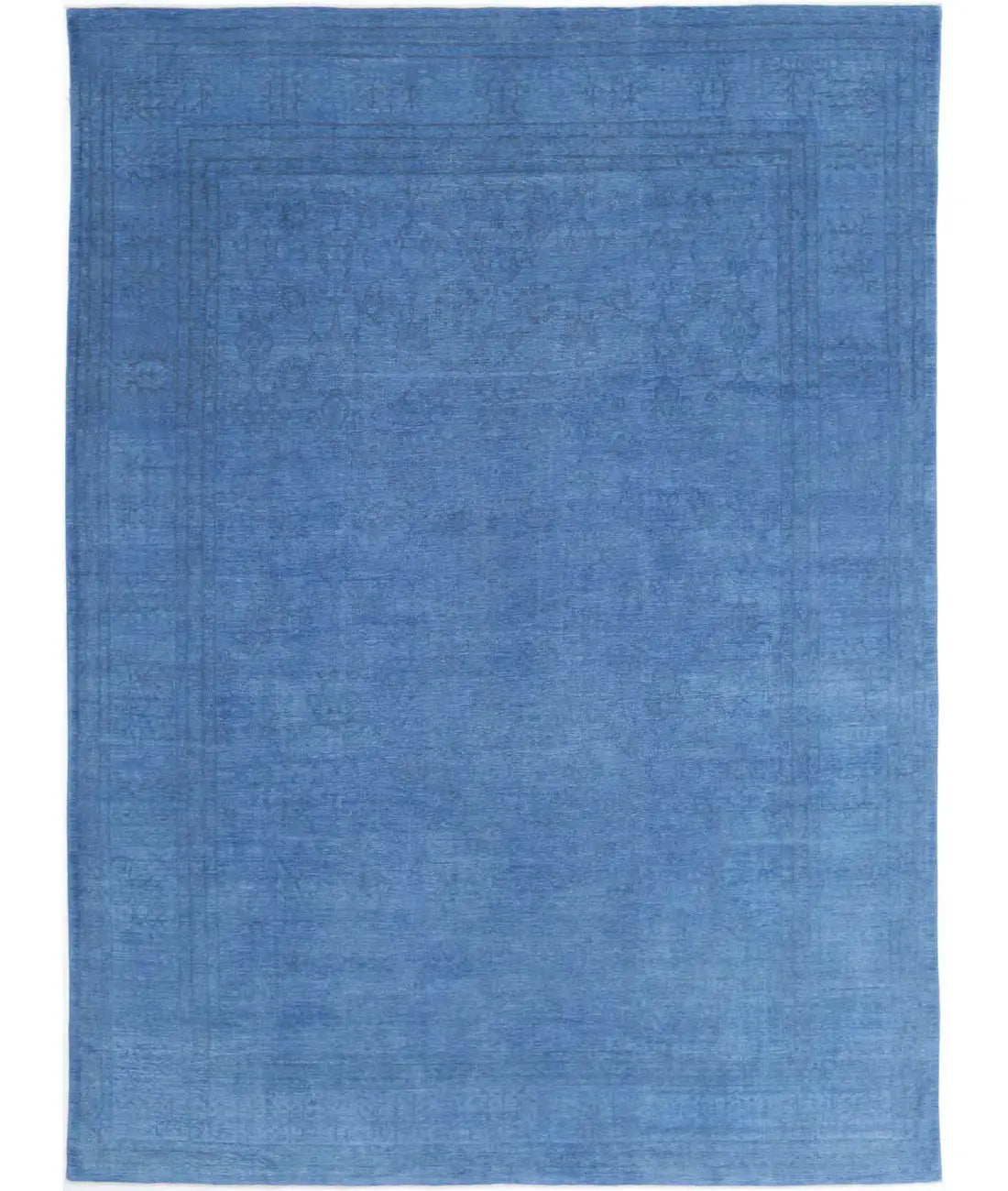 Hand Knotted Fine Overdye Wool Rug - 9&#39;8&#39;&#39; x 13&#39;7&#39;&#39; - Arteverk Rugs Area rug