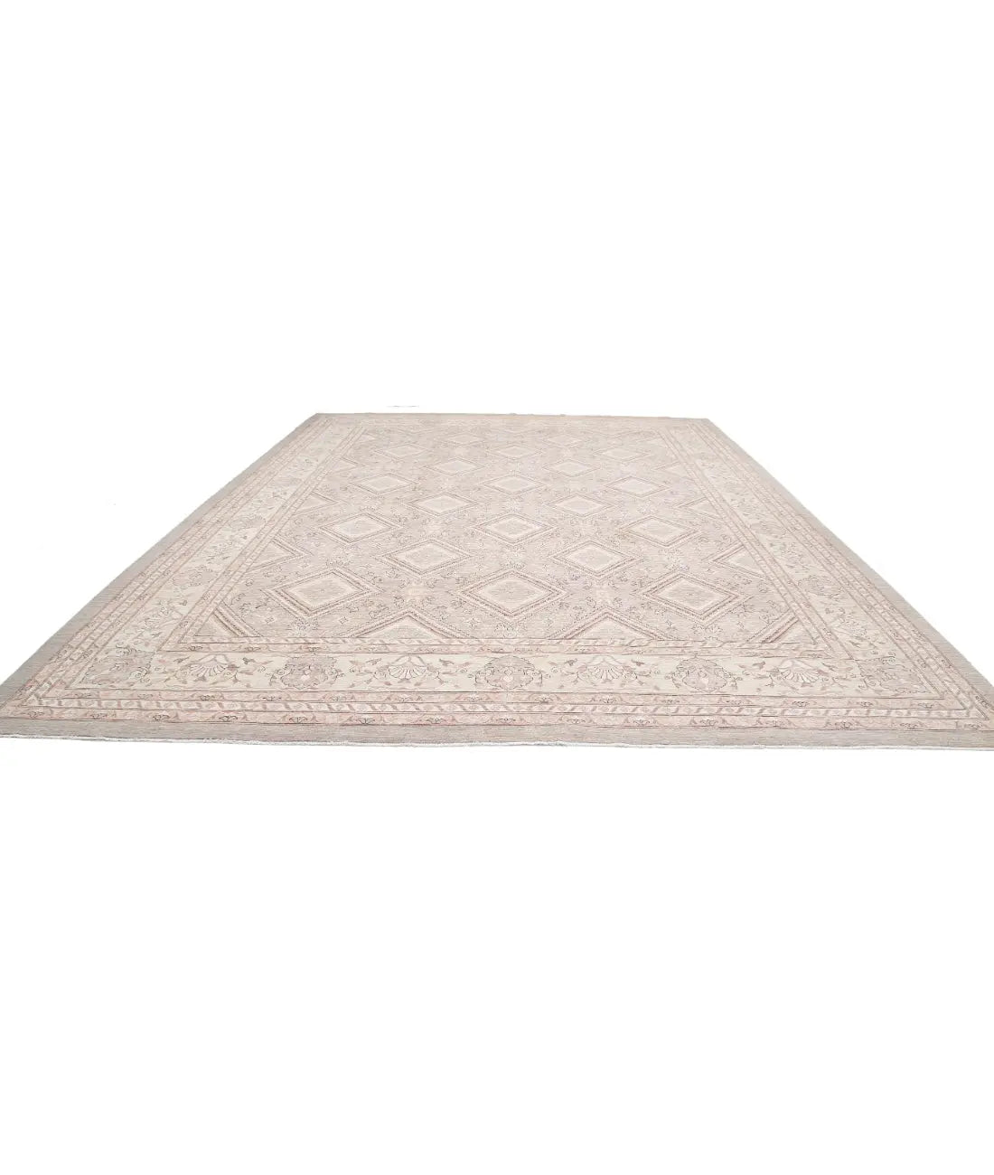 Hand Knotted Fine Serenity Wool Rug - 13'4'' x 17'6''