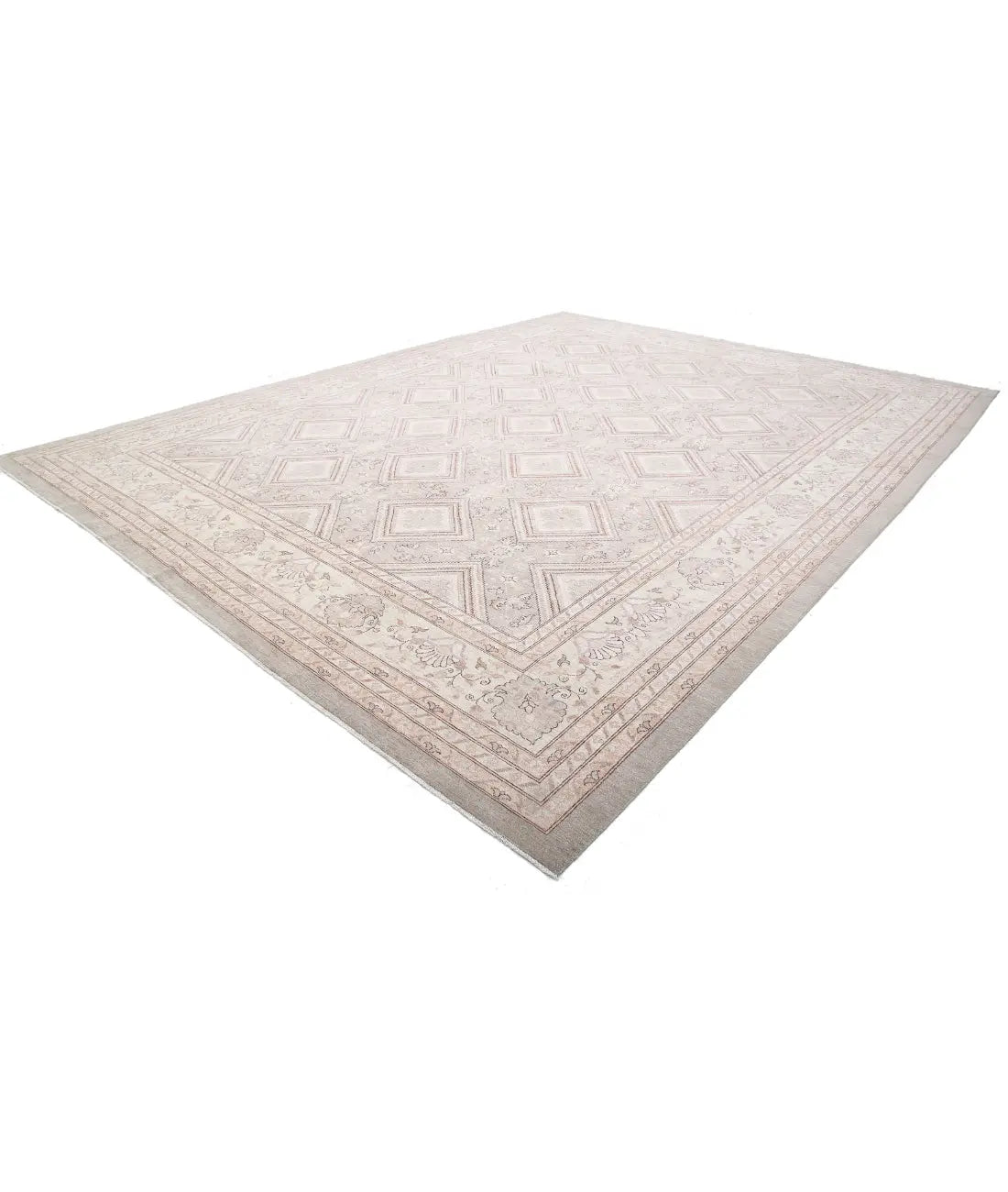 Hand Knotted Fine Serenity Wool Rug - 13'4'' x 17'6''