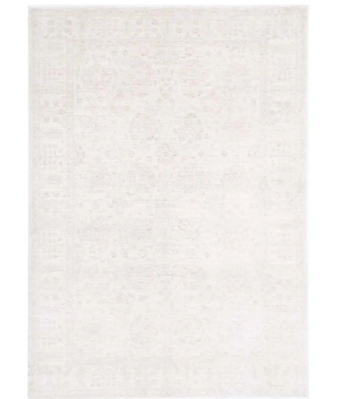 Hand Knotted Fine Serenity Wool Rug - 6'2'' x 8'9''