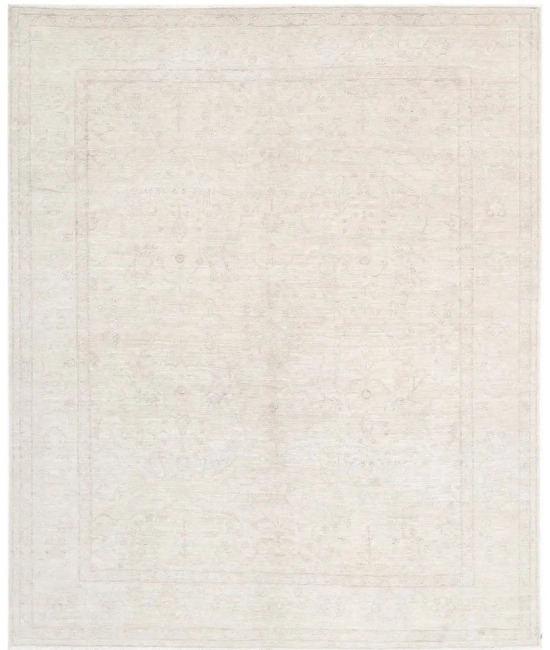 Hand Knotted Fine Serenity Wool Rug - 7&#39;10&#39;&#39; x 9&#39;9&#39;&#39;