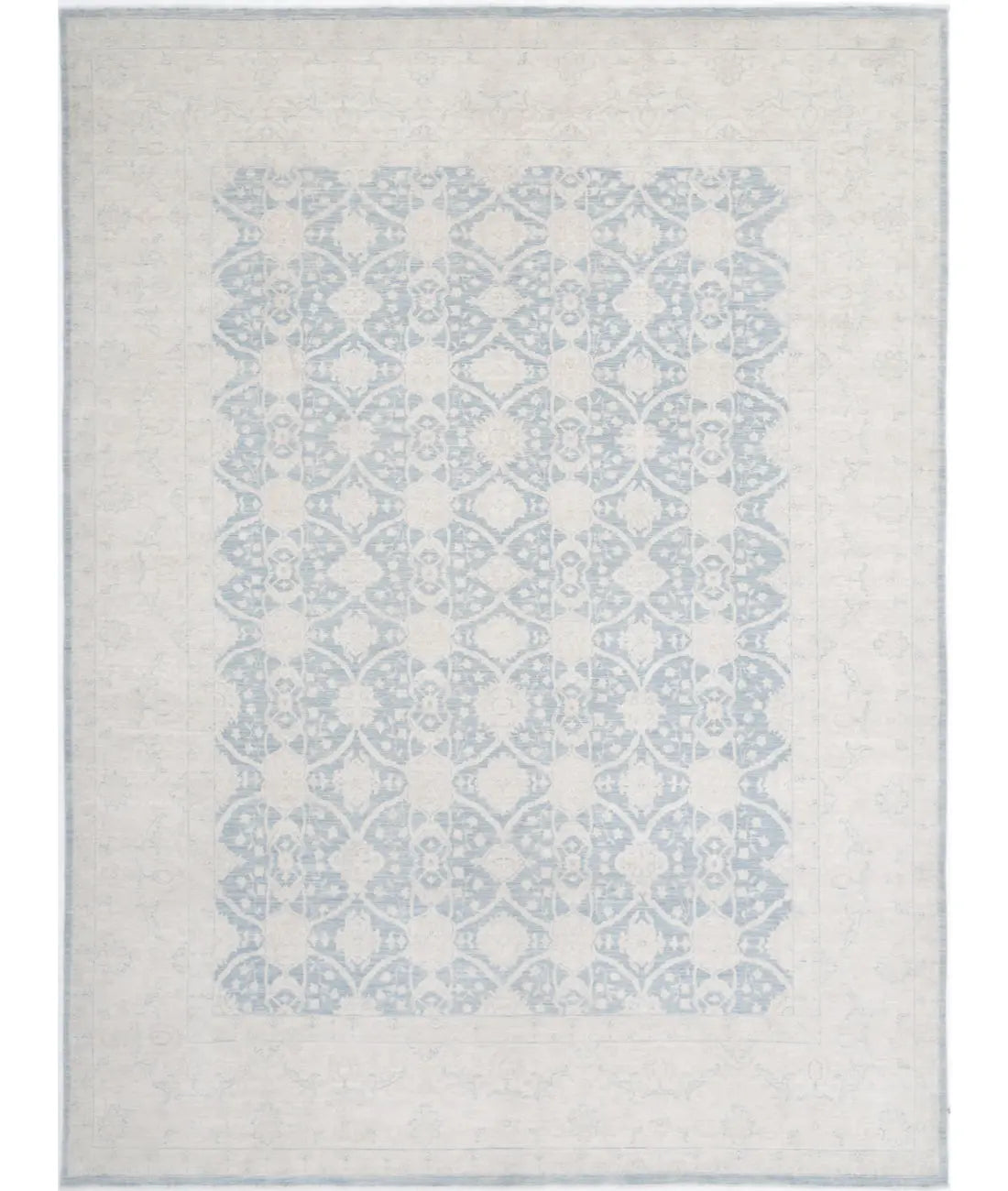 Hand Knotted Fine Serenity Wool Rug - 8&#39;10&#39;&#39; x 12&#39;0&#39;&#39; - Arteverk Rugs Area rug