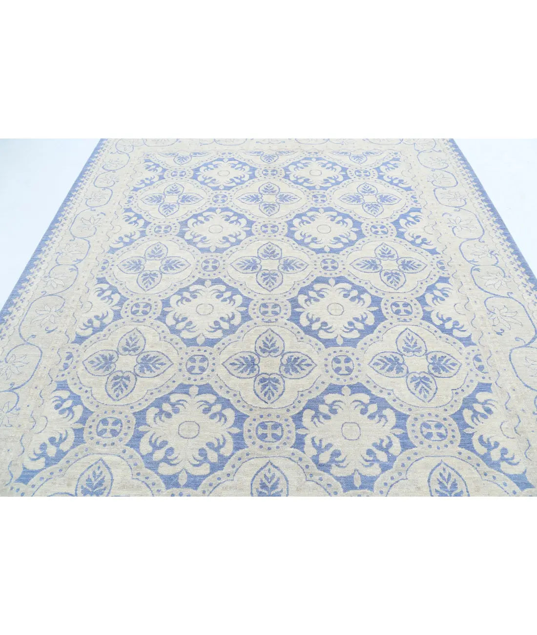 Hand Knotted Fine Serenity Wool Rug - 8'1'' x 9'8'' - Arteverk Rugs Area rug