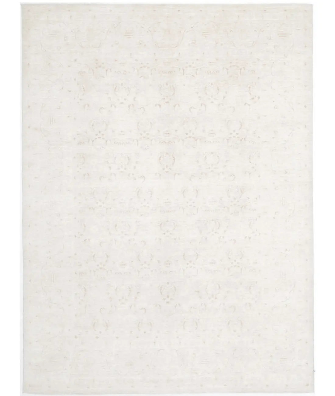 Hand Knotted Fine Serenity Wool Rug - 8&#39;7&#39;&#39; x 11&#39;8&#39;&#39; - Arteverk Rugs Area rug