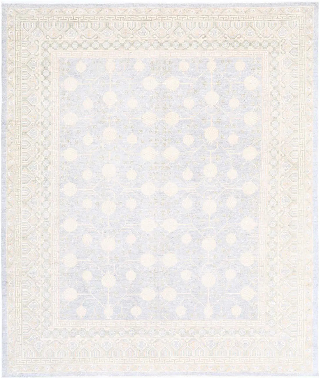 Hand Knotted Khotan Wool Rug - 11&#39;10&#39;&#39; x 14&#39;0&#39;&#39;