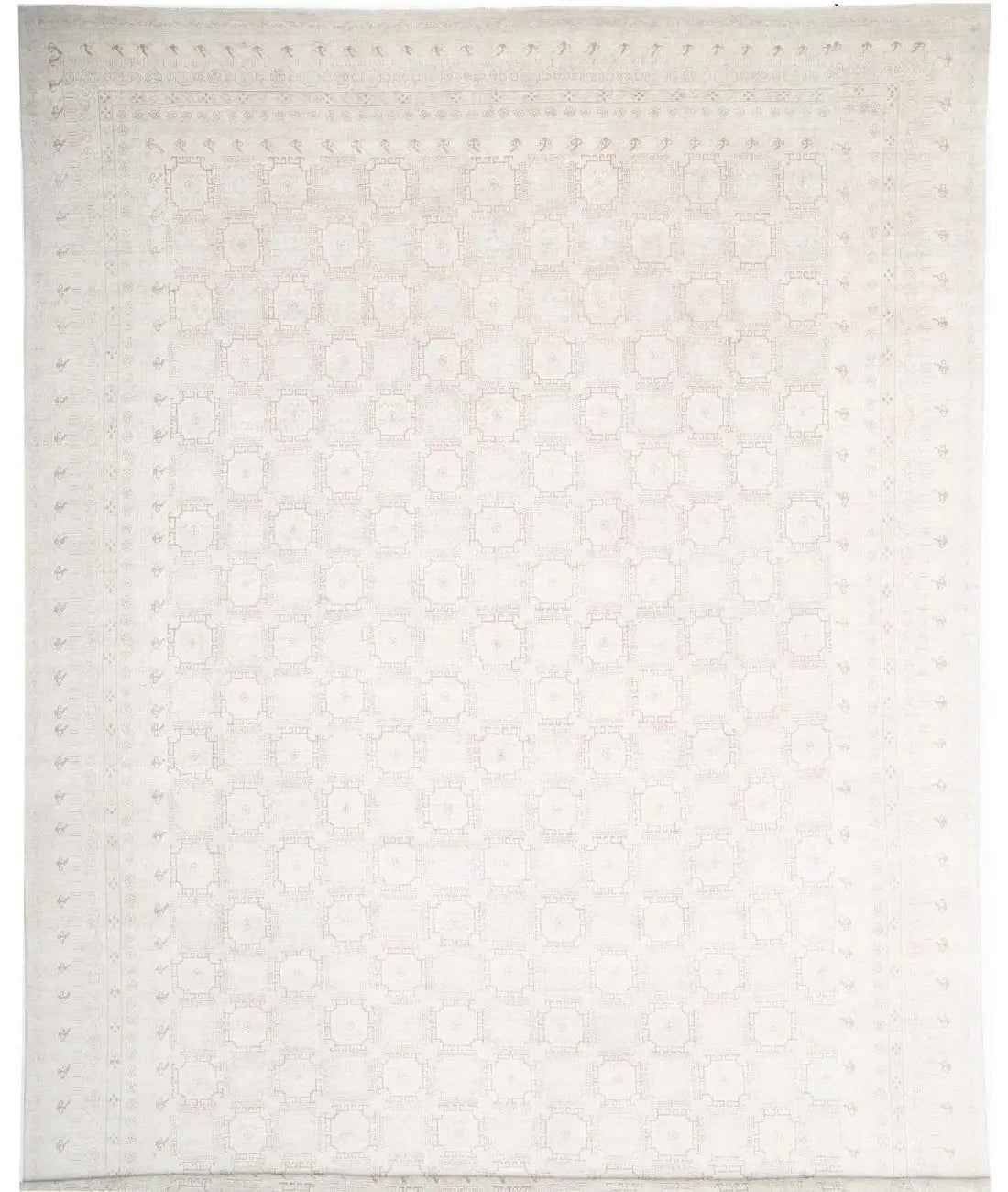 Hand Knotted Khotan Wool Rug - 17'0'' x 23'11''