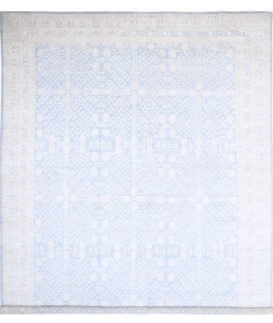 Hand Knotted Khotan Wool Rug - 17&#39;5&#39;&#39; x 25&#39;3&#39;&#39;