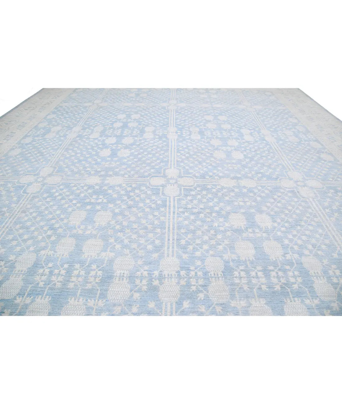 Hand Knotted Khotan Wool Rug - 17'5'' x 25'3''