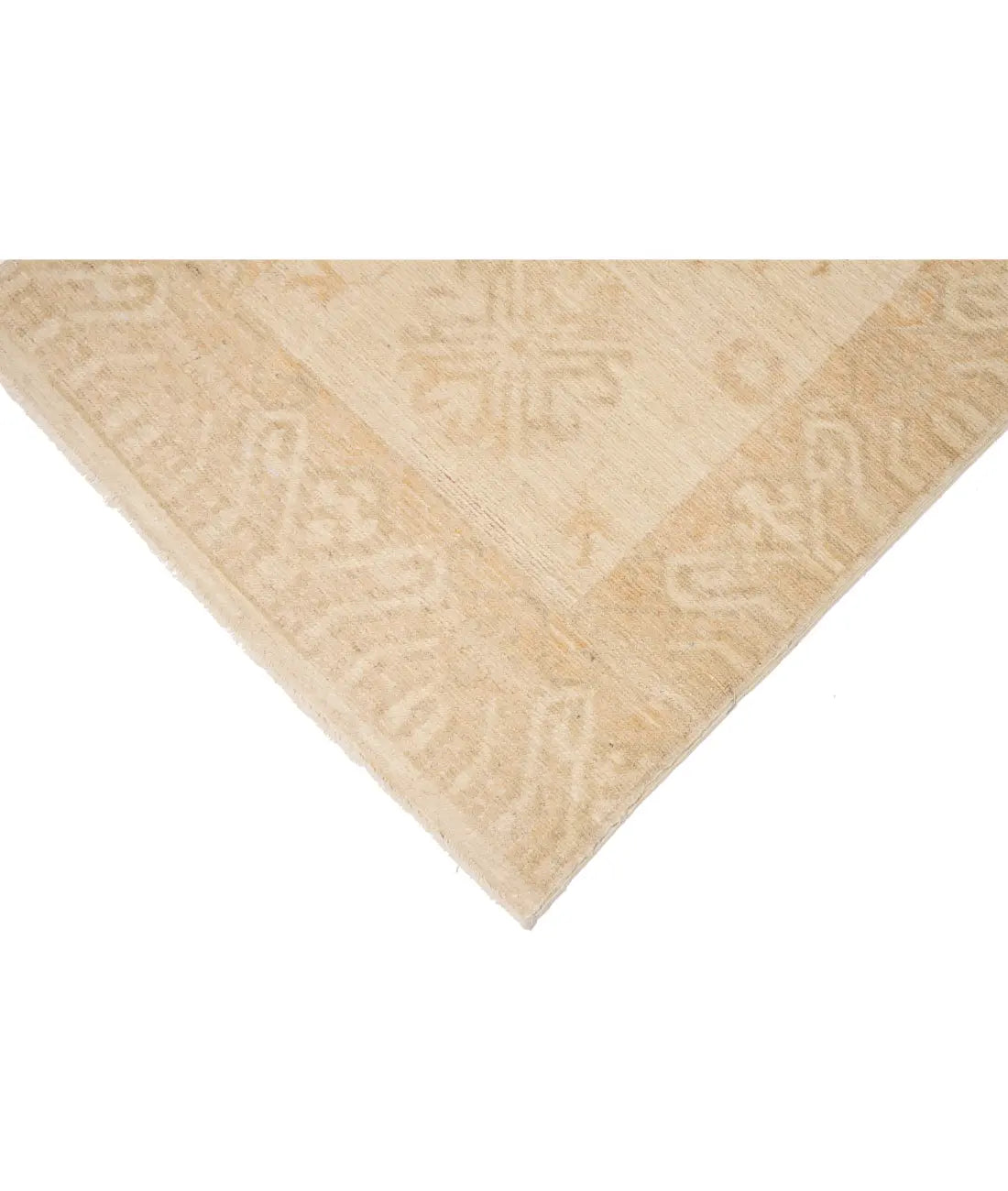 Hand Knotted Khotan Wool Rug - 2'7'' x 12'8'' Arteverk Arteverk Rugs