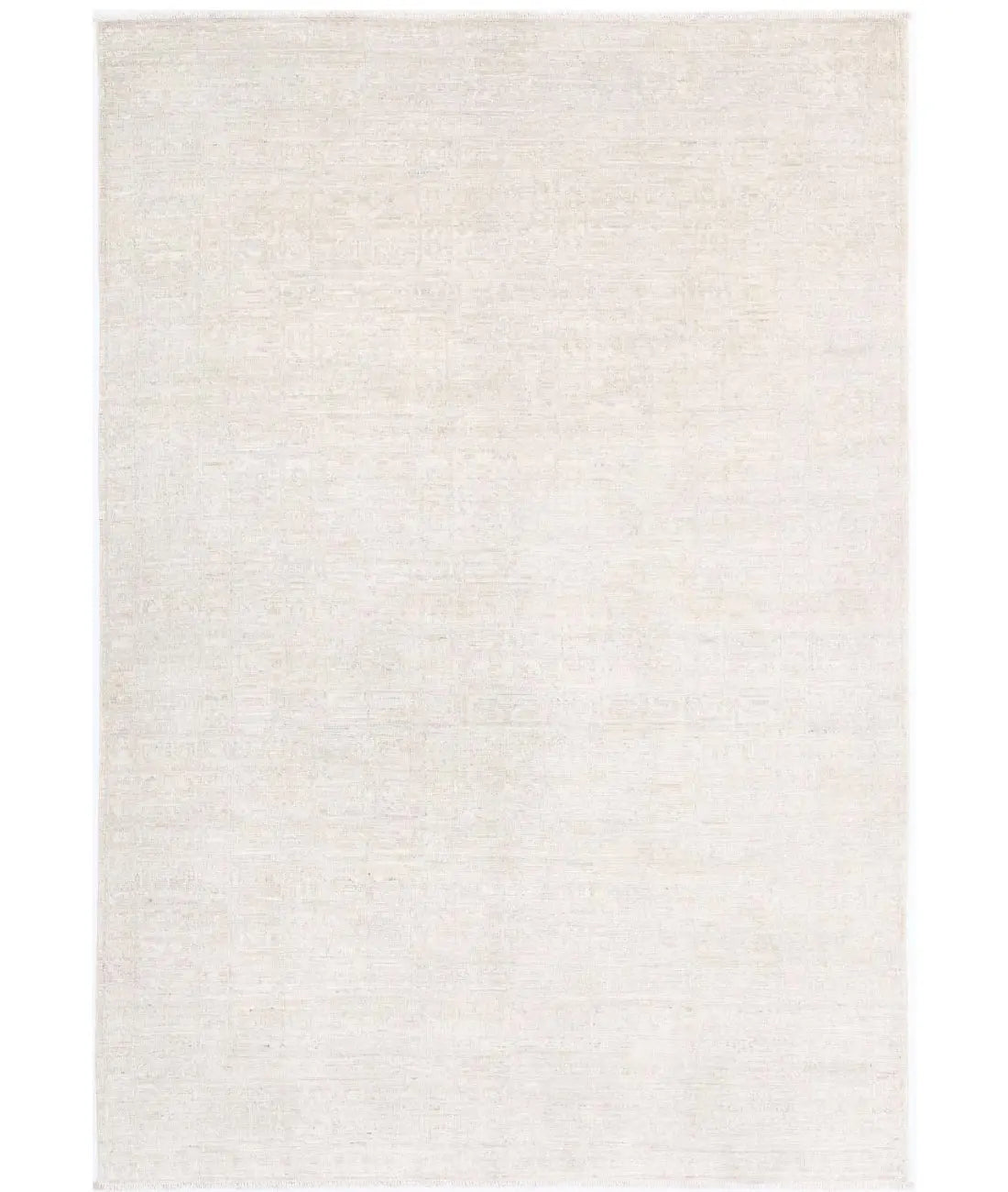 Hand Knotted Khotan Wool Rug - 5&#39;11&#39;&#39; x 8&#39;8&#39;&#39;