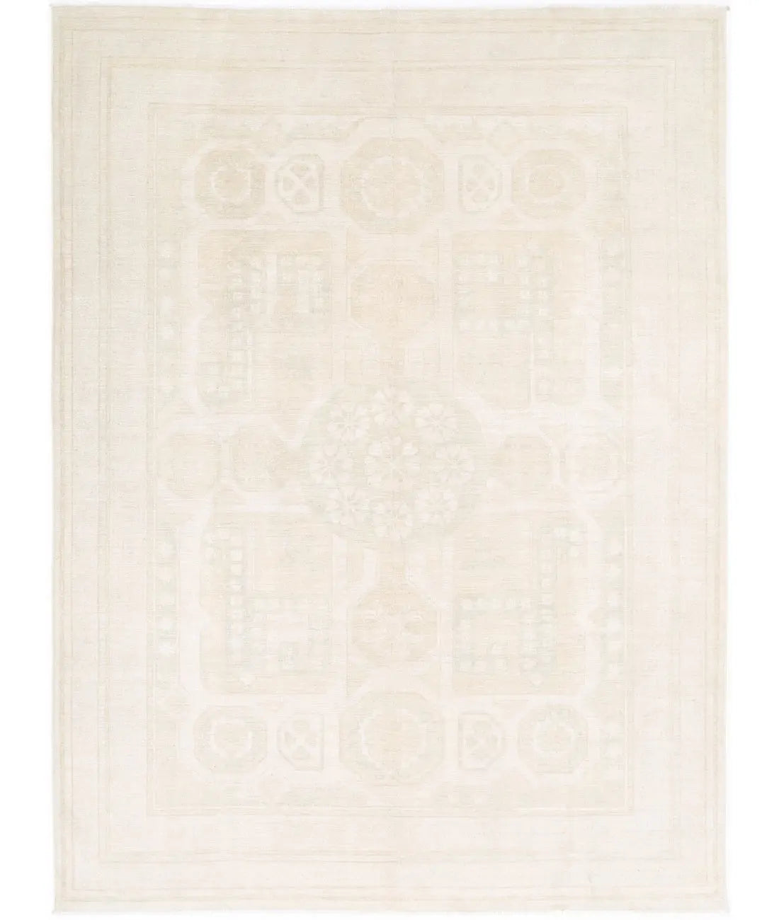 Hand Knotted Khotan Wool Rug - 8&#39;10&#39;&#39; x 11&#39;8&#39;&#39; Arteverk Arteverk Rugs