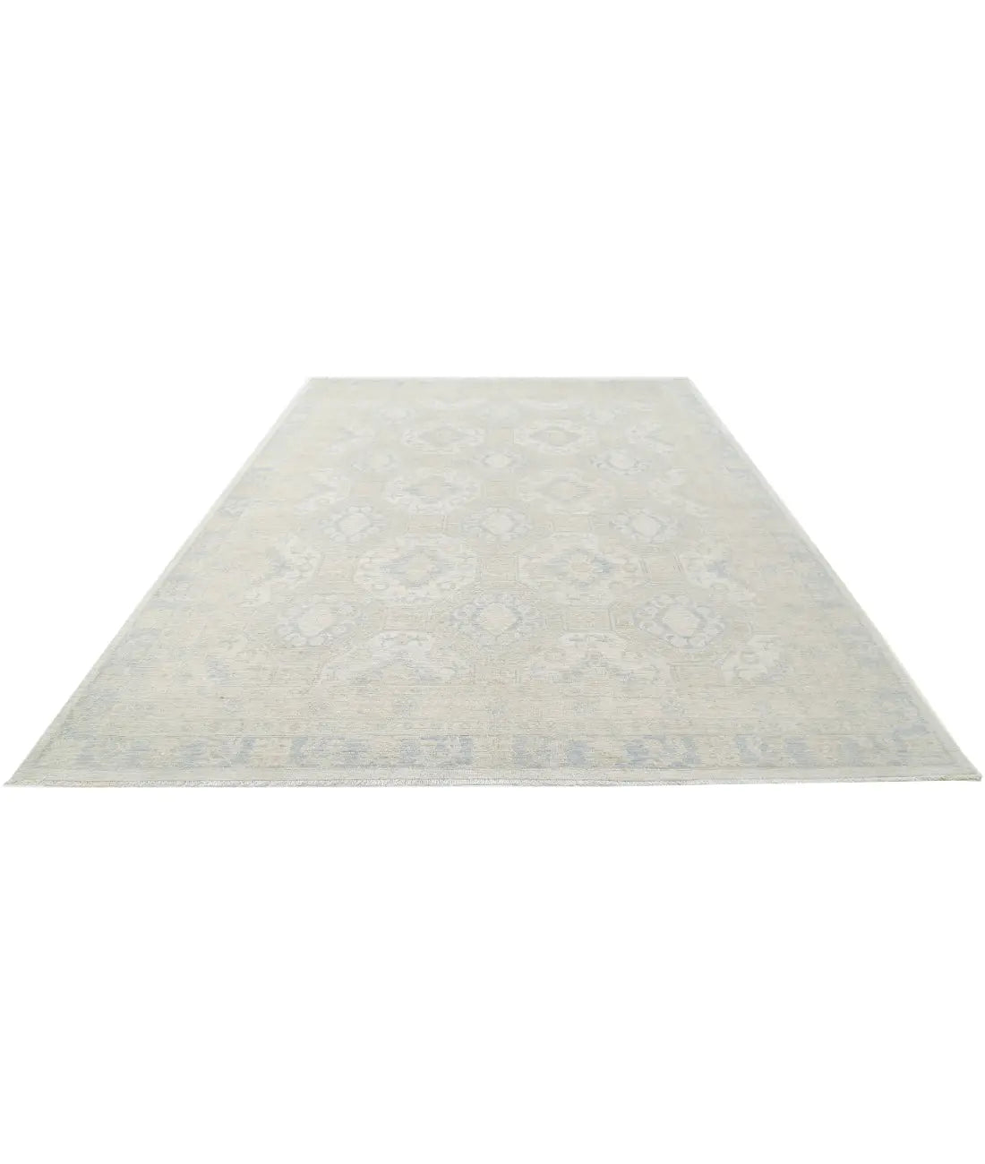 Hand Knotted Khotan Wool Rug - 8'11'' x 11'10'' Arteverk Arteverk Rugs