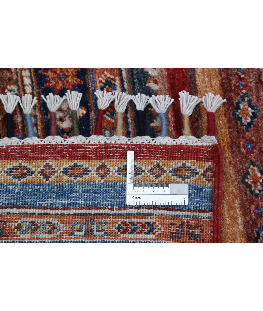 Hand Knotted Khurjeen Wool Rug - 4'11'' x 7'2''