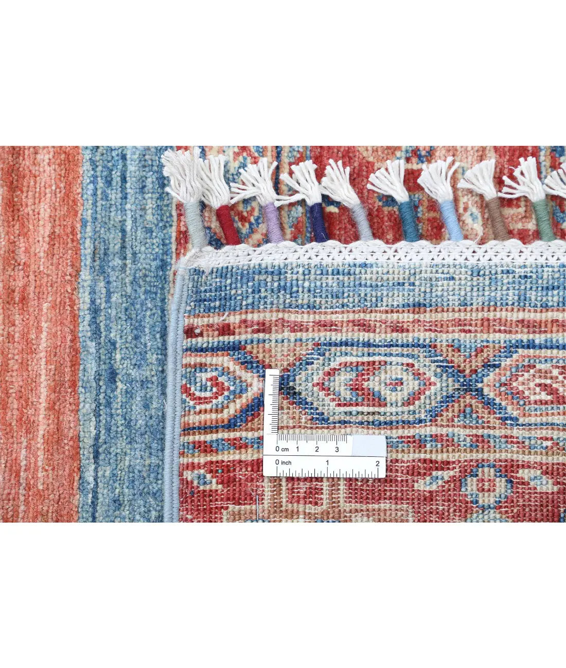 Hand Knotted Khurjeen Wool Rug - 6'7'' x 9'9''