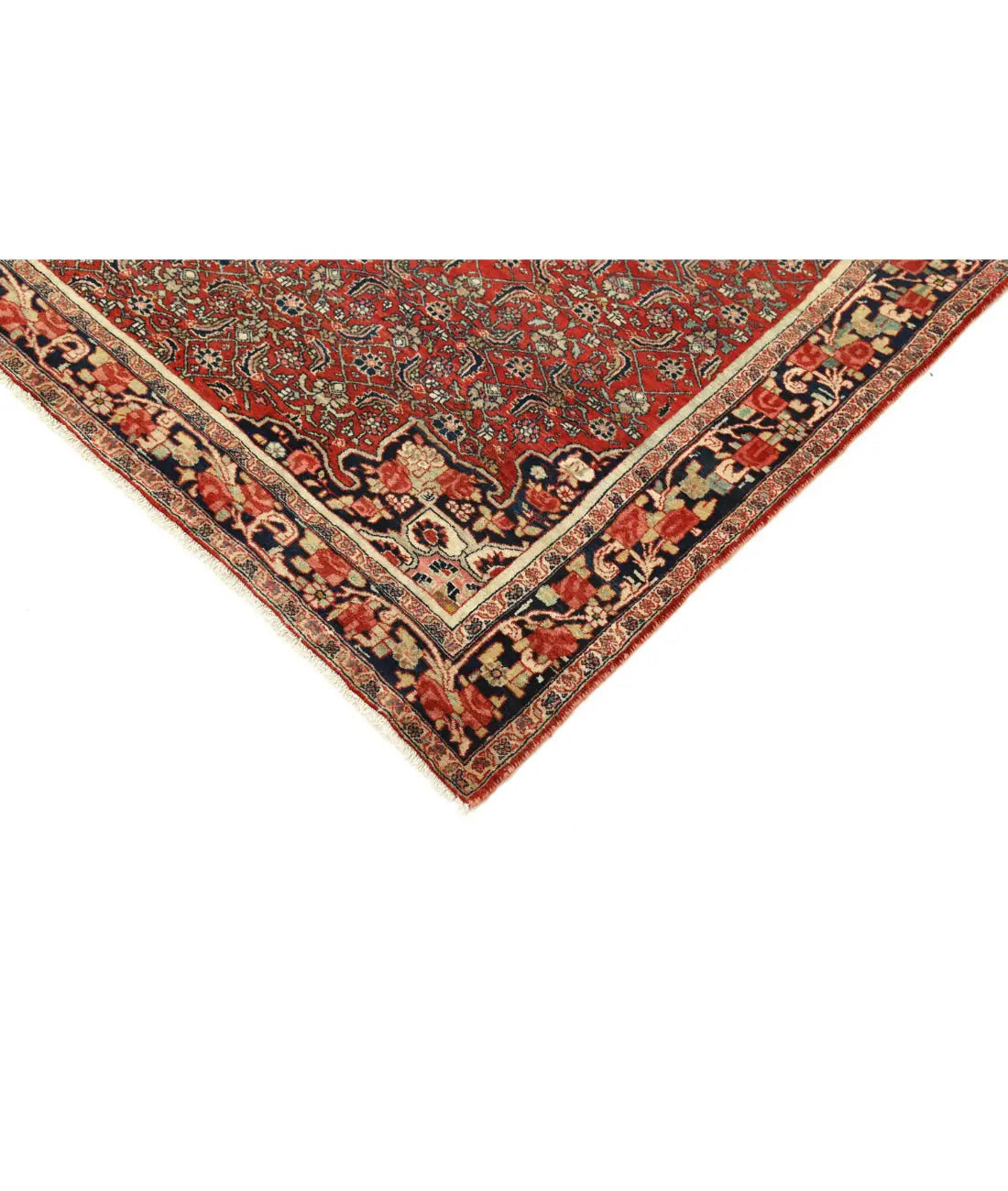 Hand Knotted Masterpiece Persian Bijar Wool Rug - 4'6'' x 6'5'' - Arteverk Rugs Area rug