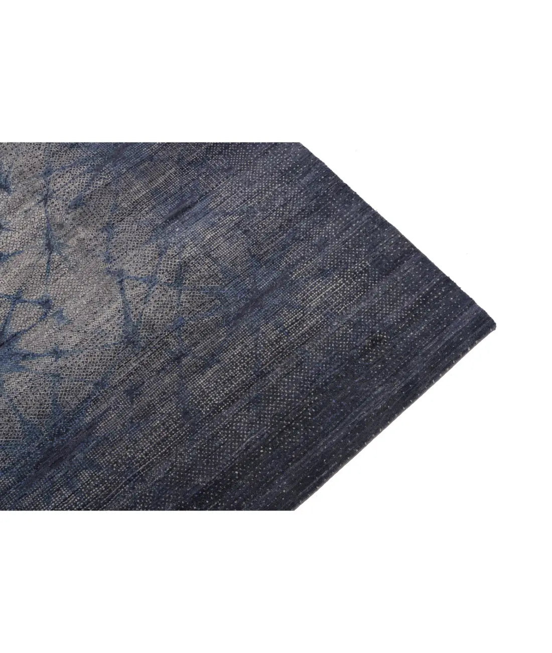 Hand Knotted Modern Abstract Wool Silk Rug - 7'11'' x 9'8'' Arteverk Arteverk Rugs