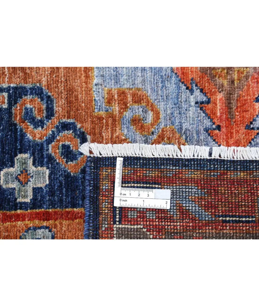 Hand Knotted Nomadic Caucasian Humna Wool Rug - 6'7'' x 9'0'' - Arteverk Rugs Area rug