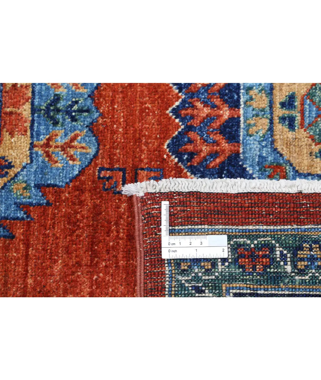 Hand Knotted Nomadic Caucasian Humna Wool Rug - 7'8'' x 9'7'' - Arteverk Rugs Area rug