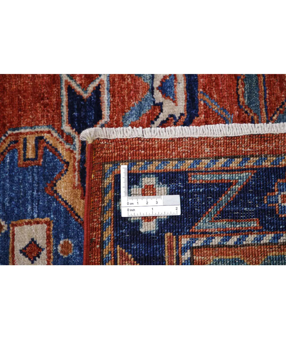 Hand Knotted Nomadic Caucasian Humna Wool Rug - 8'0'' x 10'0''