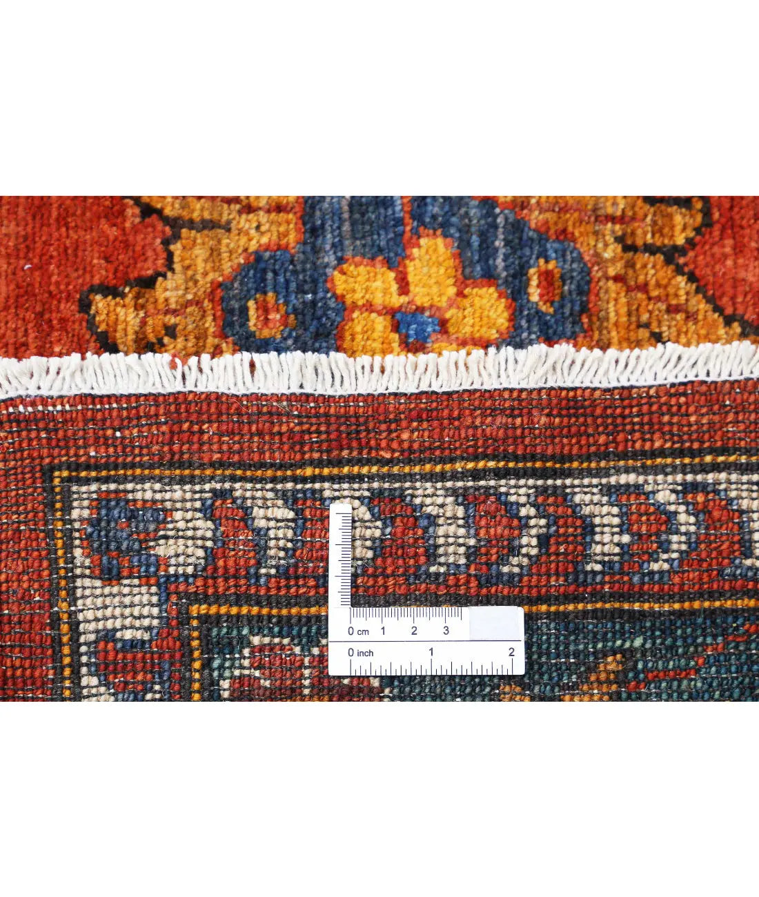 Hand Knotted Nomadic Caucasian Humna Wool Rug - 8'10'' x 11'8'' - Arteverk Rugs Area rug