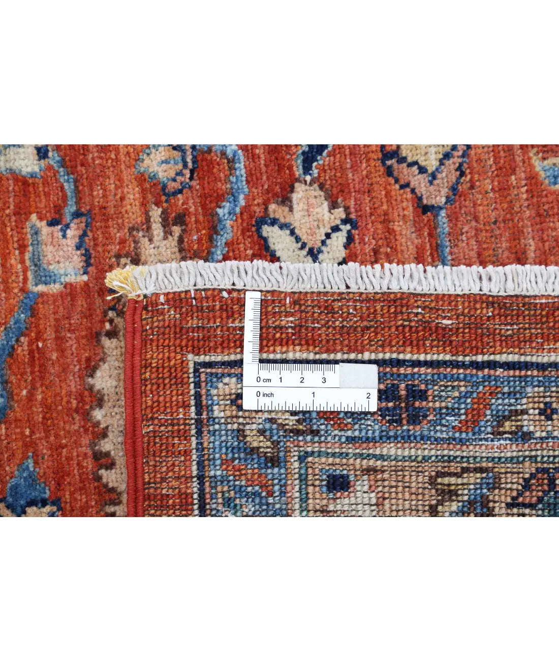 Hand Knotted Nomadic Caucasian Humna Wool Rug - 8'11'' x 10'10'' - Arteverk Rugs Area rug