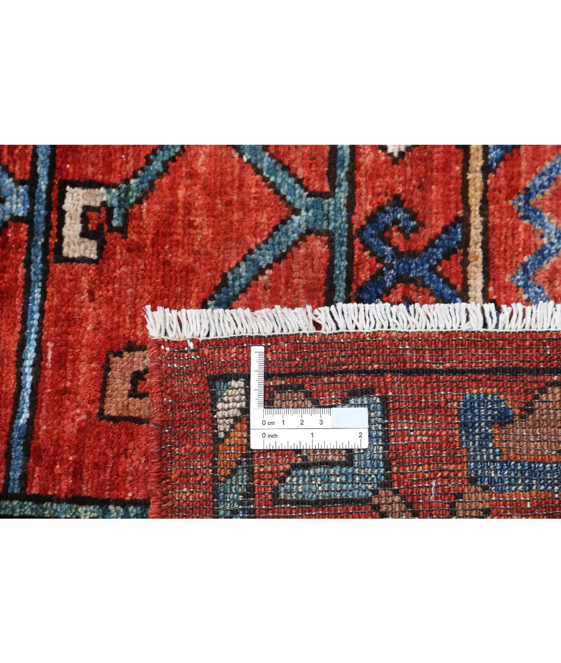 Hand Knotted Nomadic Caucasian Humna Wool Rug - 8'5'' x 9'10'' - Arteverk Rugs Area rug