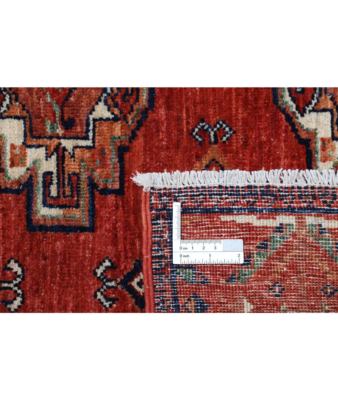 Hand Knotted Nomadic Caucasian Humna Wool Rug - 8'8'' x 10'3'' - Arteverk Rugs Area rug