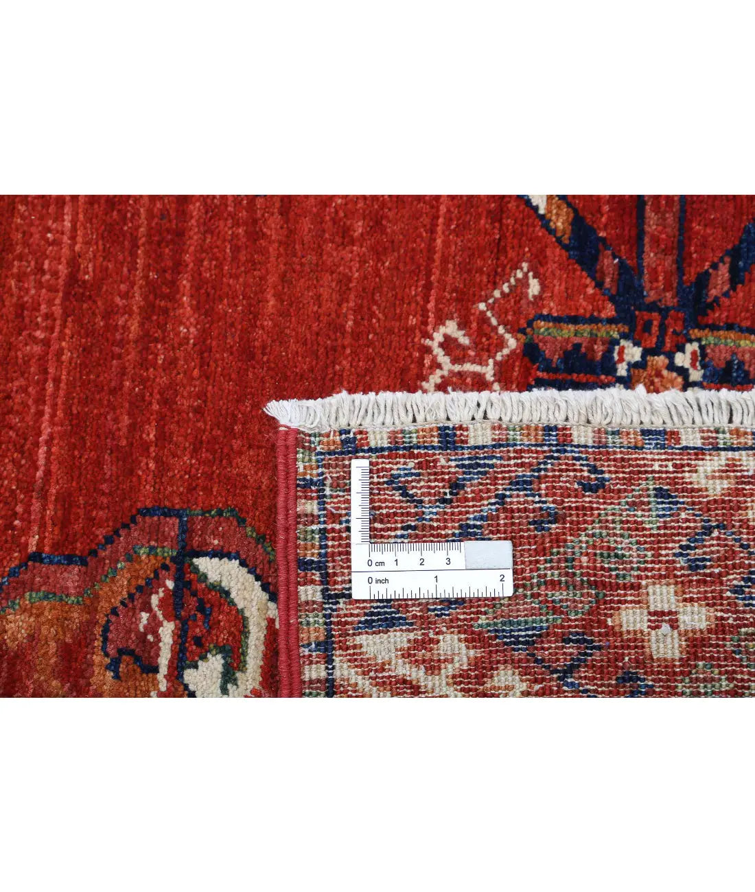 Hand Knotted Nomadic Caucasian Humna Wool Rug - 9'10'' x 14'3'' - Arteverk Rugs Area rug