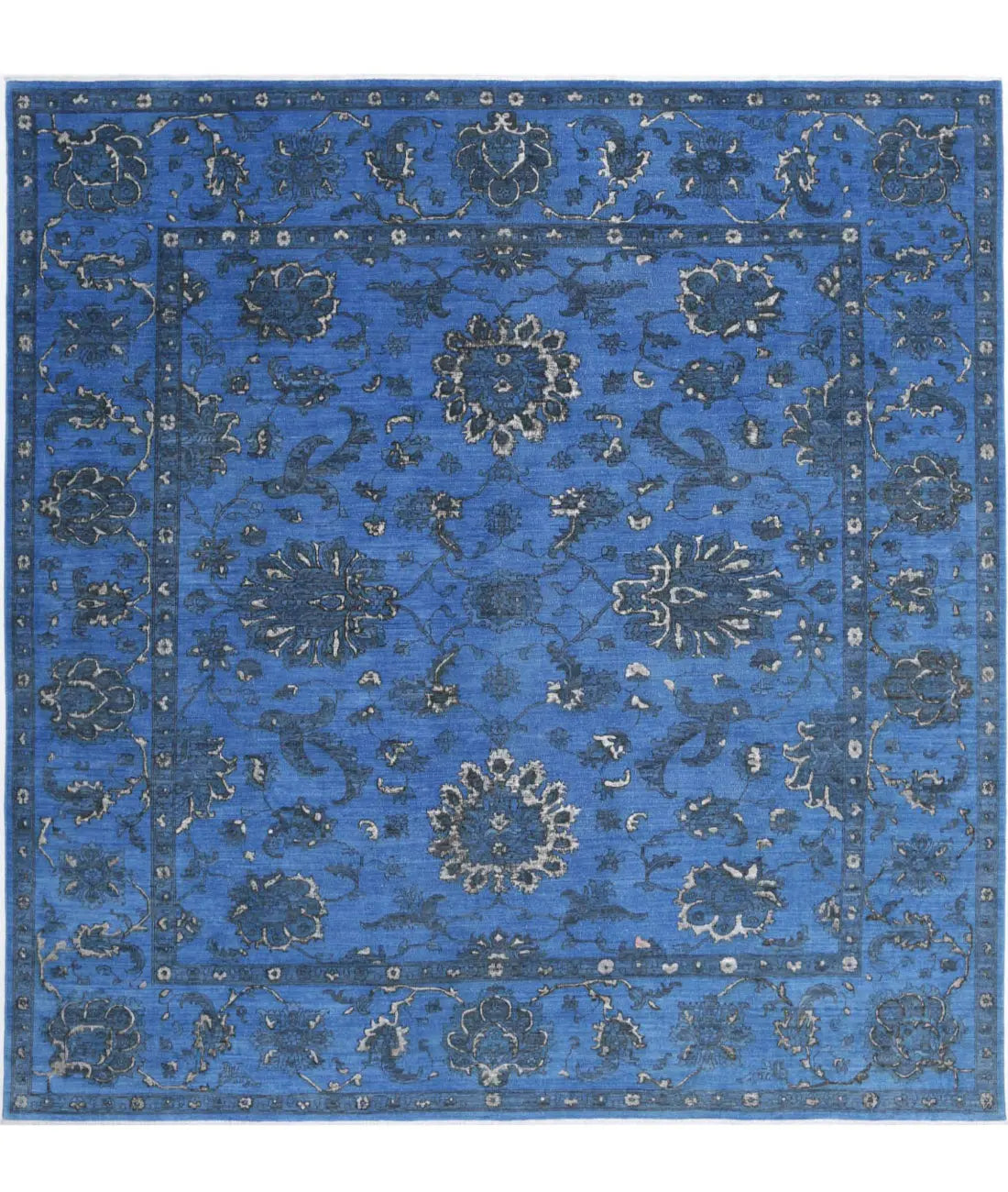 Hand Knotted Onyx Wool Rug - 11&#39;4&#39;&#39; x 11&#39;6&#39;&#39; - Arteverk Rugs Area rug