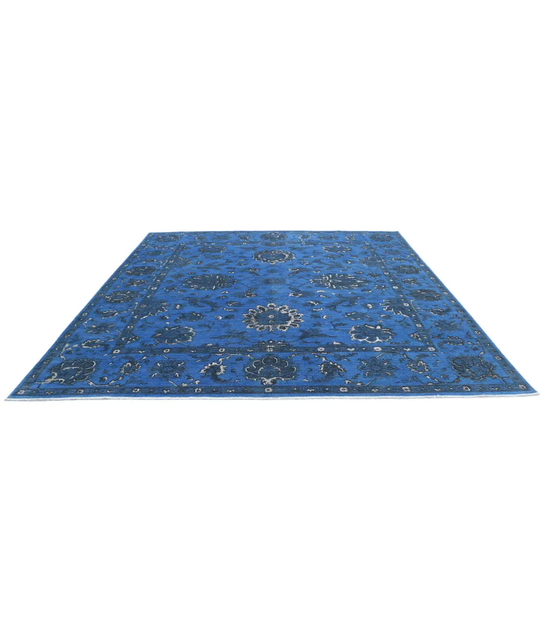 Hand Knotted Onyx Wool Rug - 11'4'' x 11'6'' - Arteverk Rugs Area rug