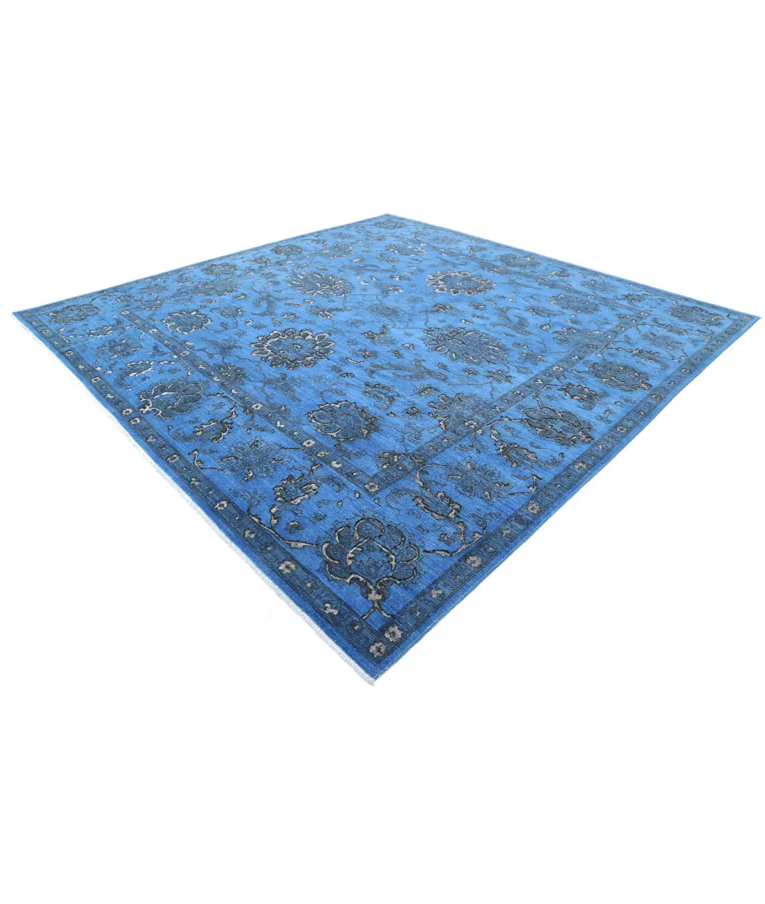 Hand Knotted Onyx Wool Rug - 11'4'' x 11'6'' - Arteverk Rugs Area rug