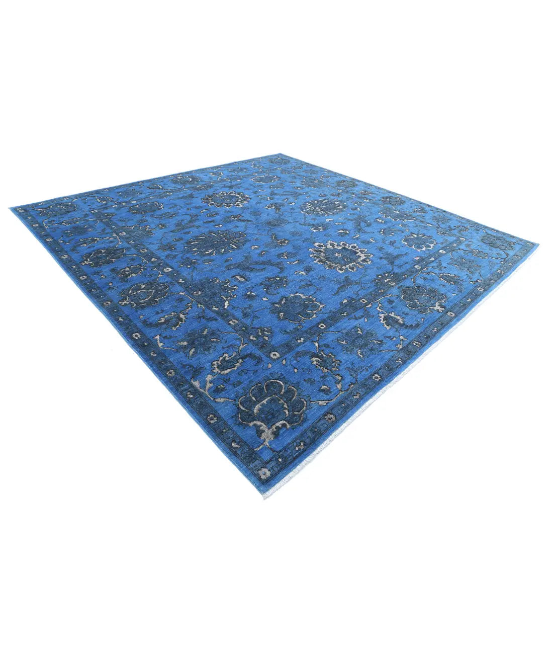 Hand Knotted Onyx Wool Rug - 11'4'' x 11'6'' - Arteverk Rugs Area rug