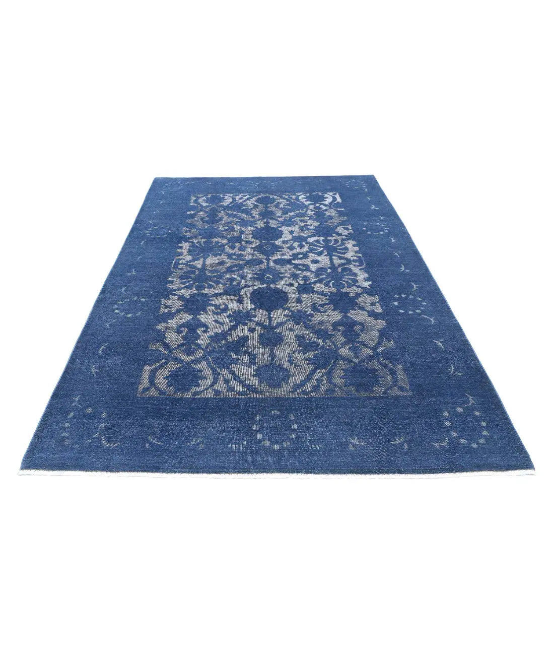 Hand Knotted Onyx Wool Rug - 5'9'' x 9'5'' - Arteverk Rugs Area rug