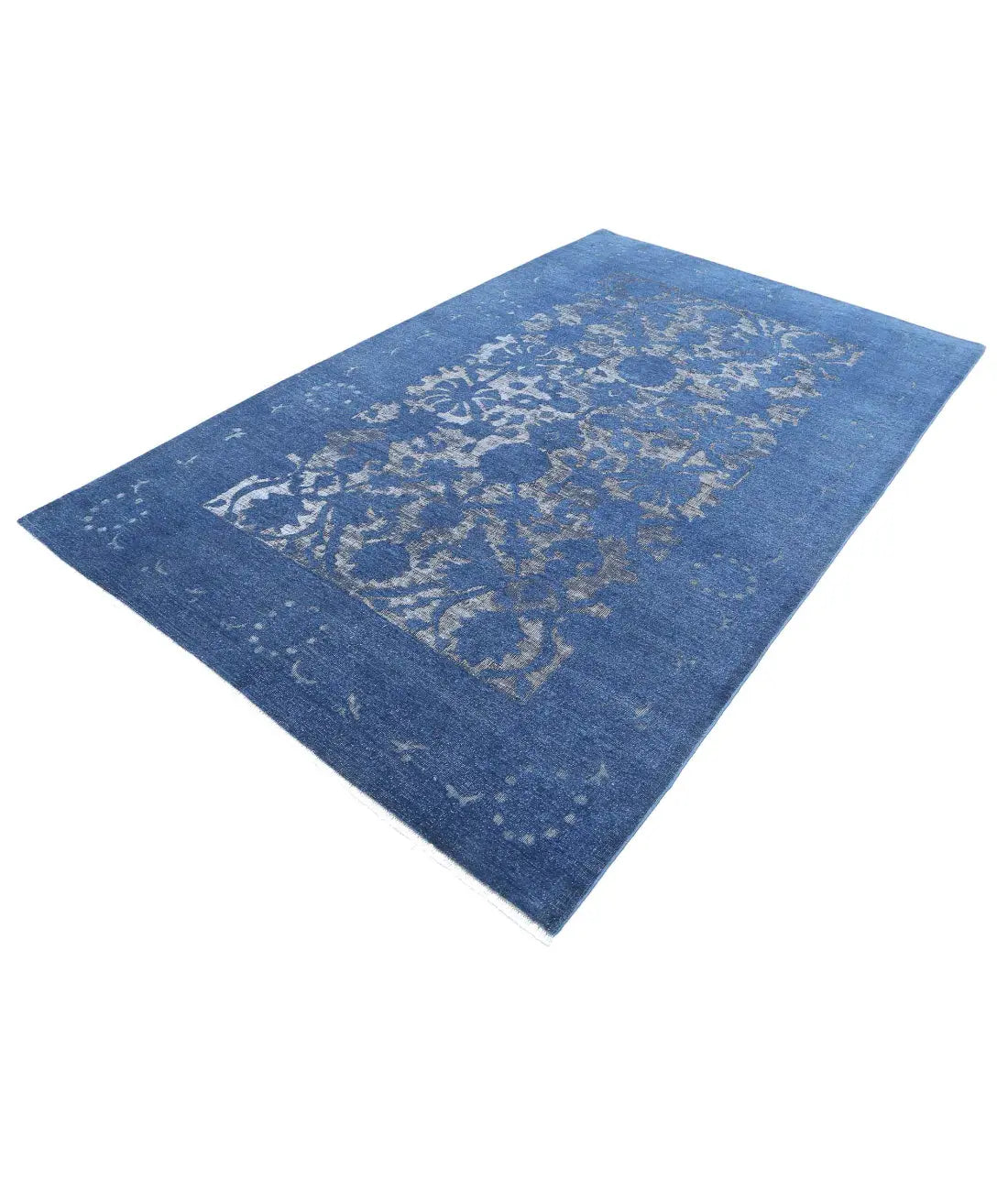 Hand Knotted Onyx Wool Rug - 5'9'' x 9'5'' - Arteverk Rugs Area rug