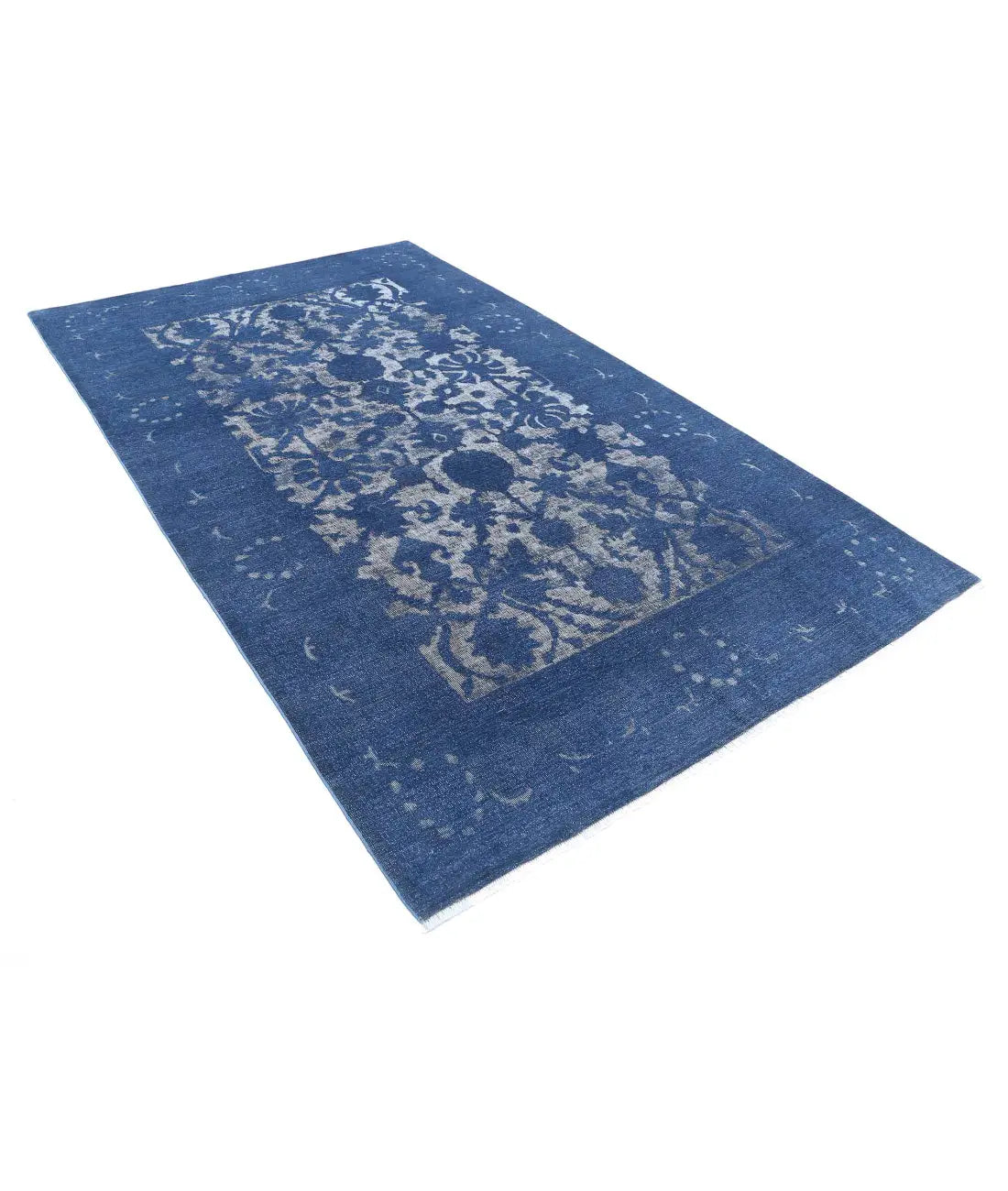 Hand Knotted Onyx Wool Rug - 5'9'' x 9'5'' - Arteverk Rugs Area rug