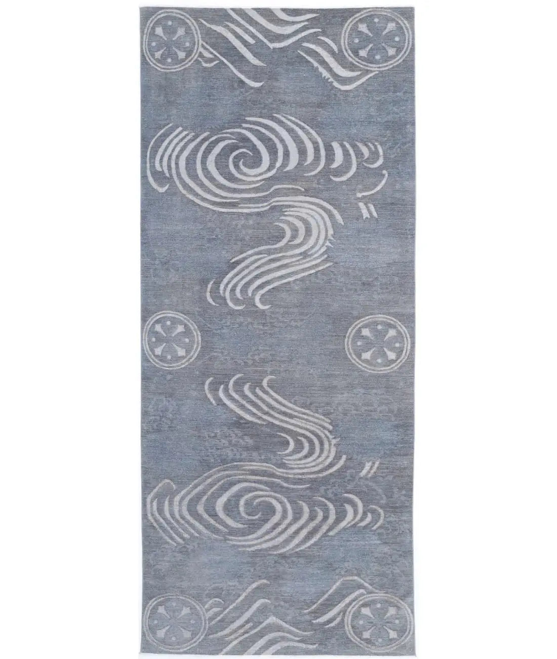 Hand Knotted Onyx Wool Rug - 6&#39;1&#39;&#39; x 16&#39;0&#39;&#39; - Arteverk Rugs Area rug