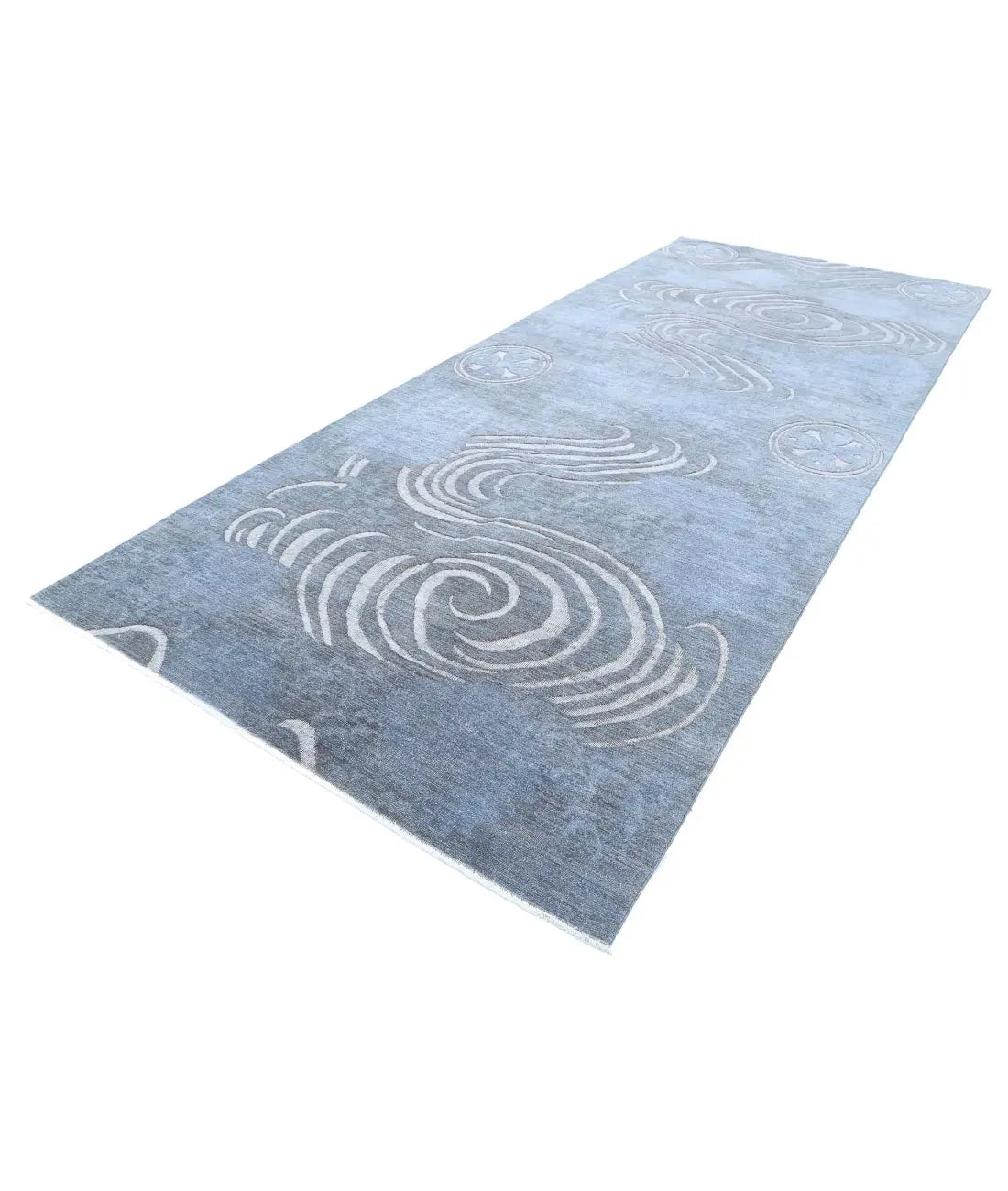 Hand Knotted Onyx Wool Rug - 6'2'' x 14'6'' - Arteverk Rugs Area rug