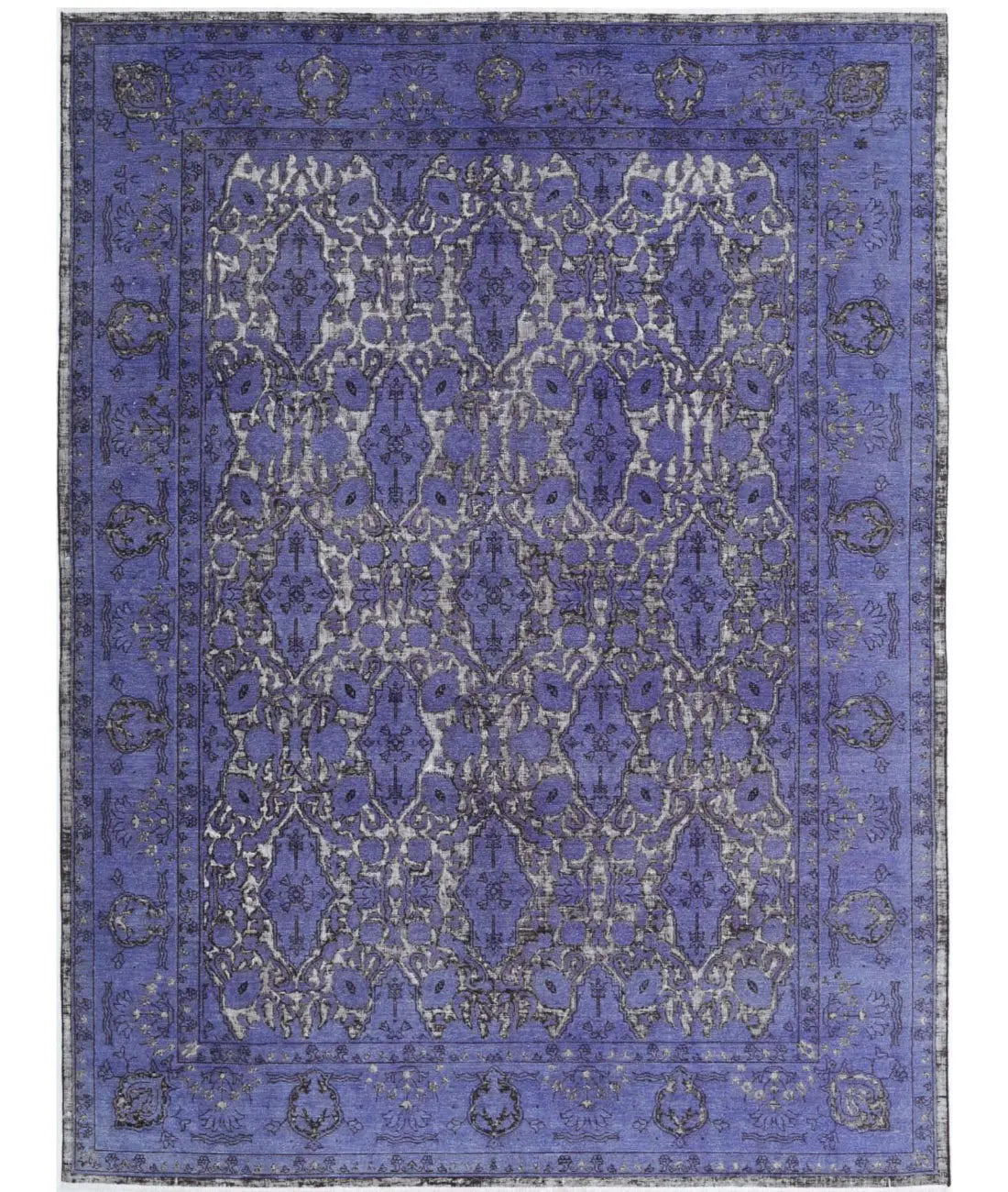 Hand Knotted Onyx Wool Rug - 7&#39;10&#39;&#39; x 10&#39;4&#39;&#39; - Arteverk Rugs Area rug