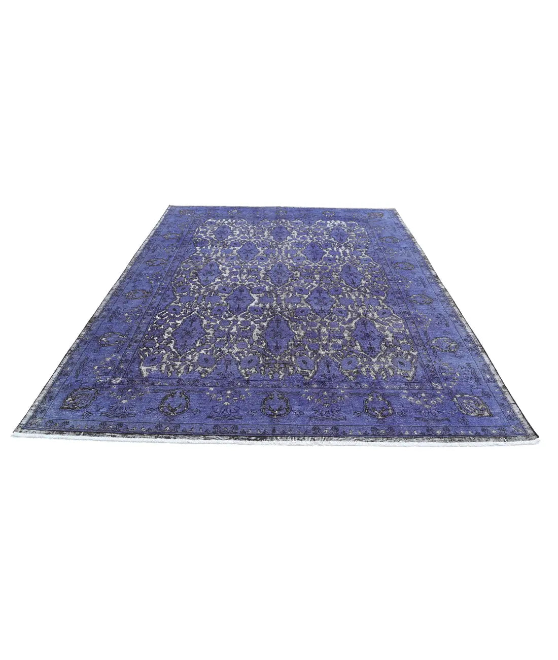 Hand Knotted Onyx Wool Rug - 7'10'' x 10'4'' - Arteverk Rugs Area rug