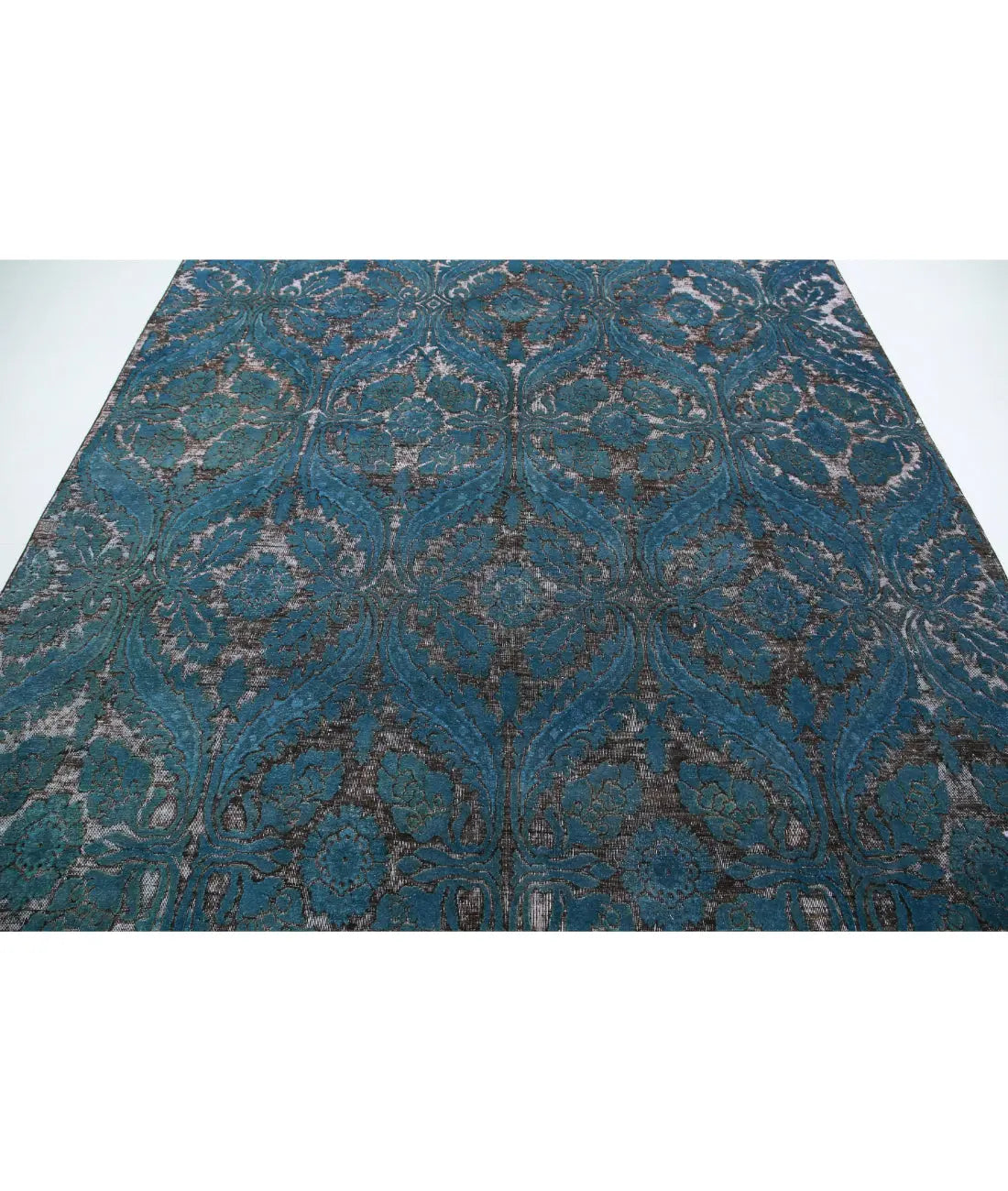 Hand Knotted Onyx Wool Rug - 7'11'' x 9'11''