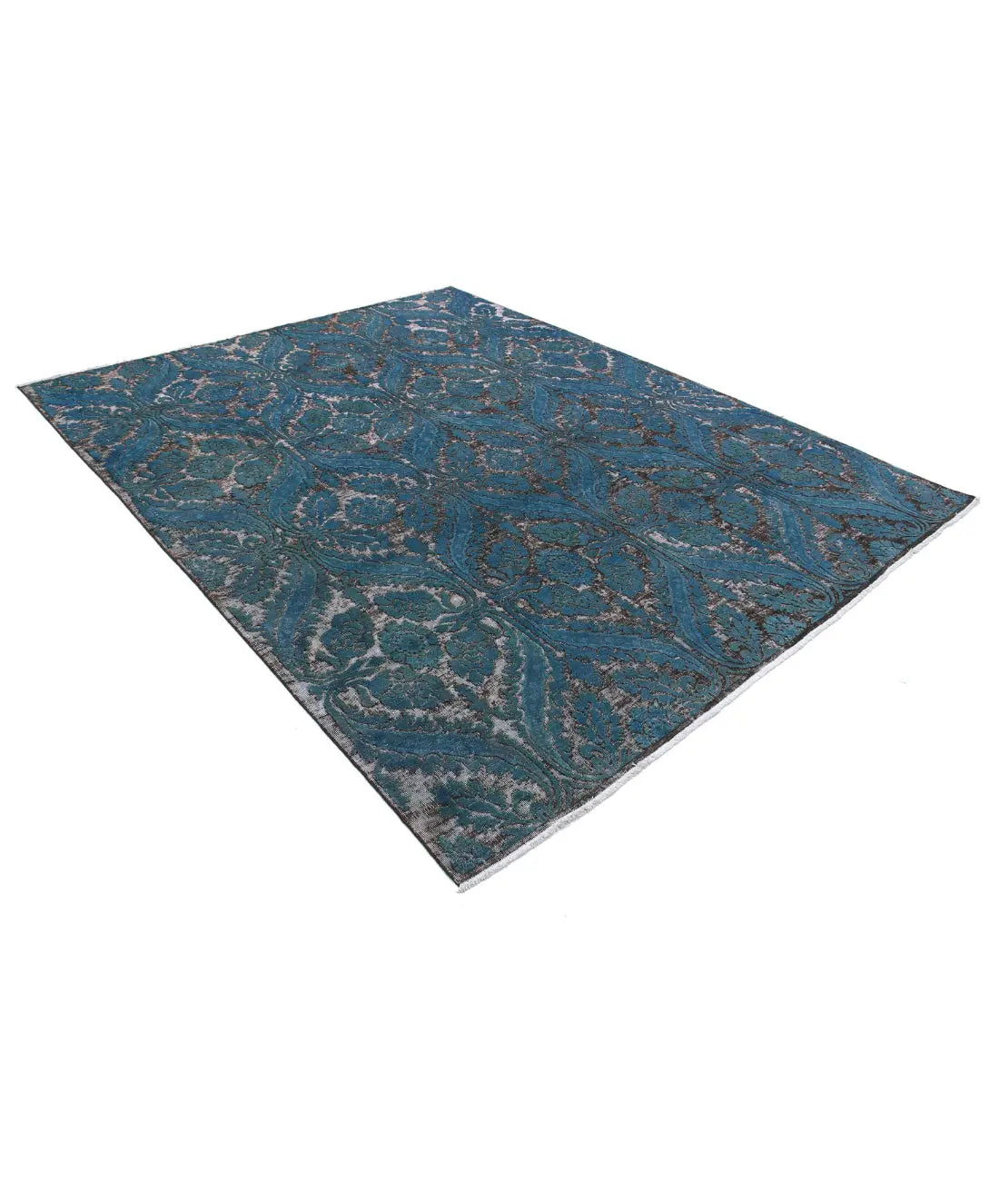 Hand Knotted Onyx Wool Rug - 7'11'' x 9'11''