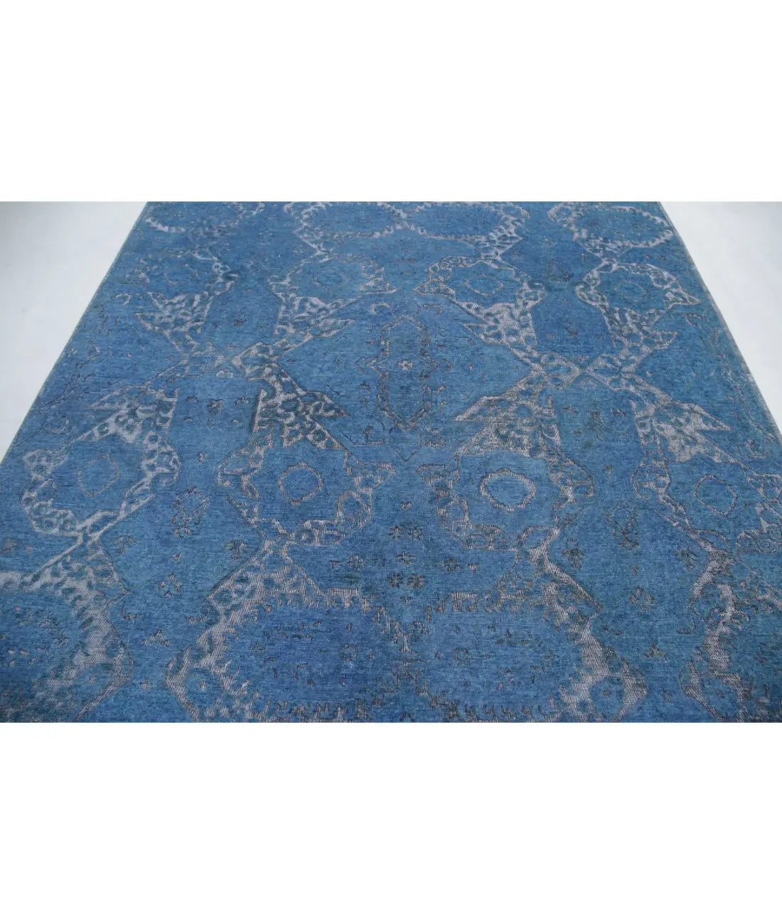 Hand Knotted Onyx Wool Rug - 7'8'' x 9'5''