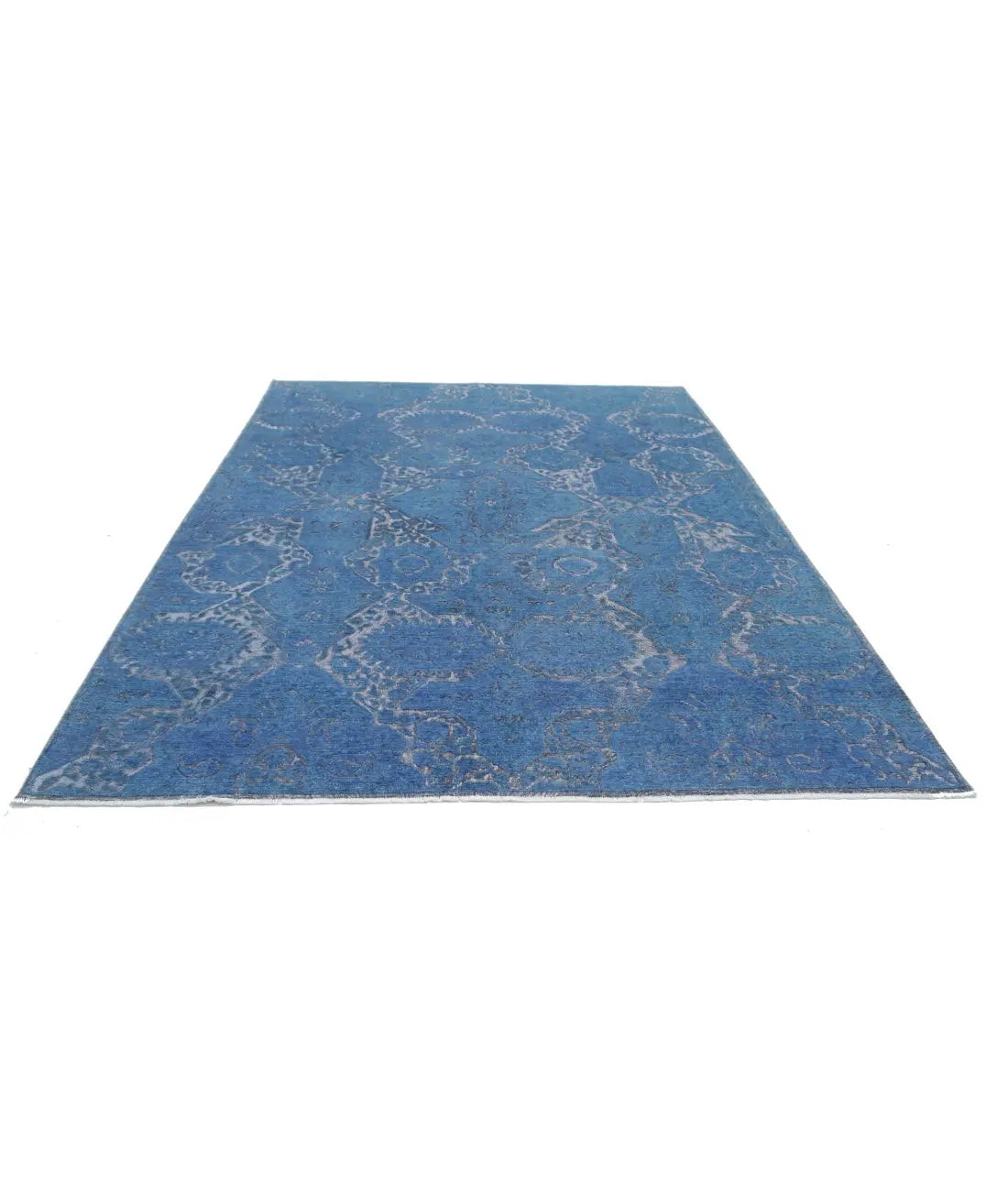 Hand Knotted Onyx Wool Rug - 7'8'' x 9'5''