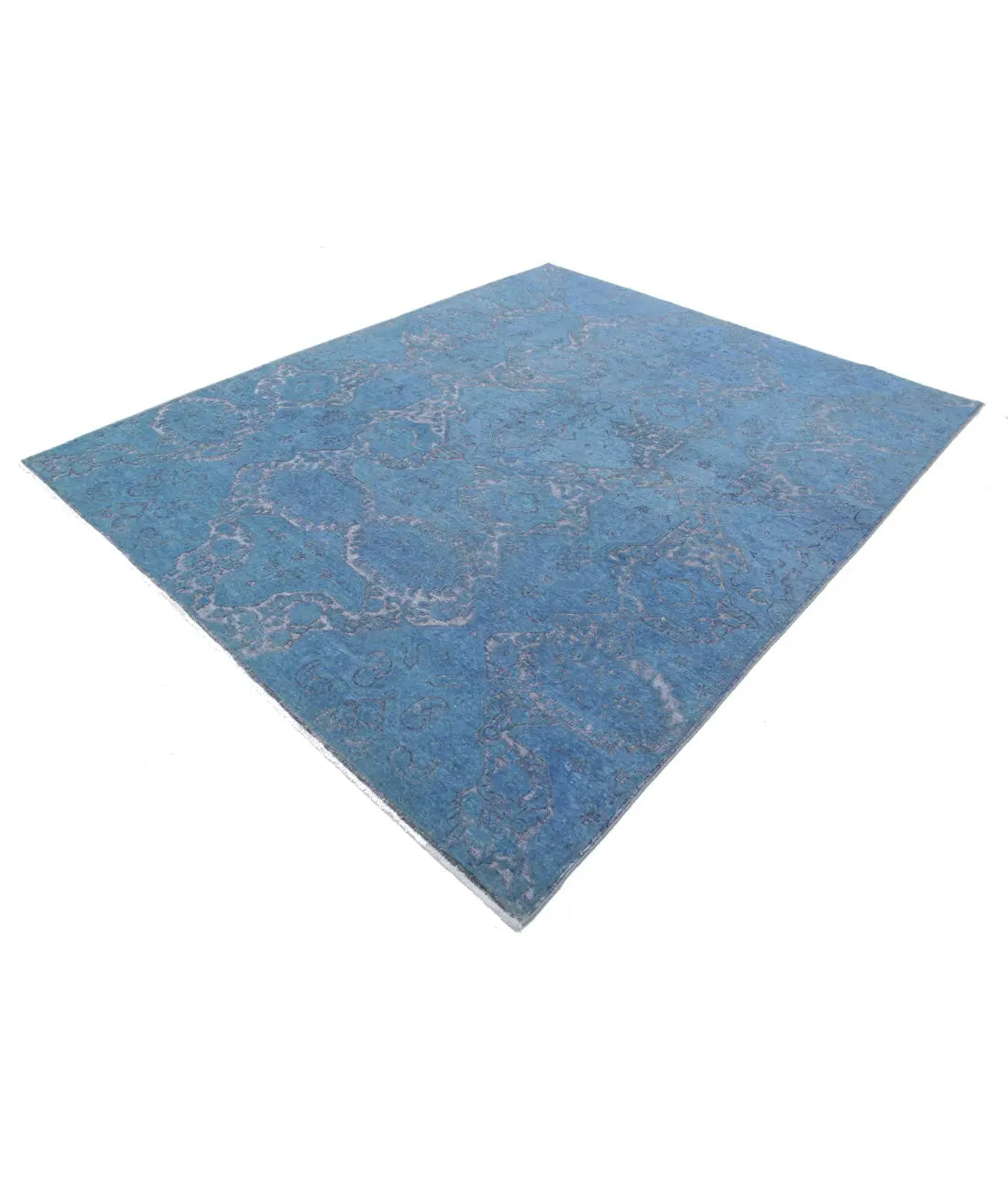 Hand Knotted Onyx Wool Rug - 7'8'' x 9'5''