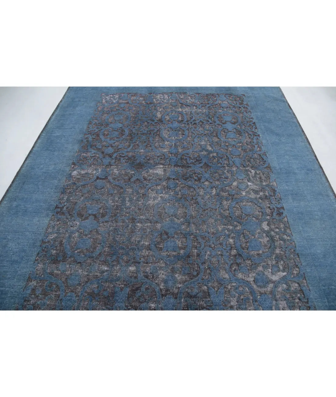 Hand Knotted Onyx Wool Rug - 7'8'' x 9'7''