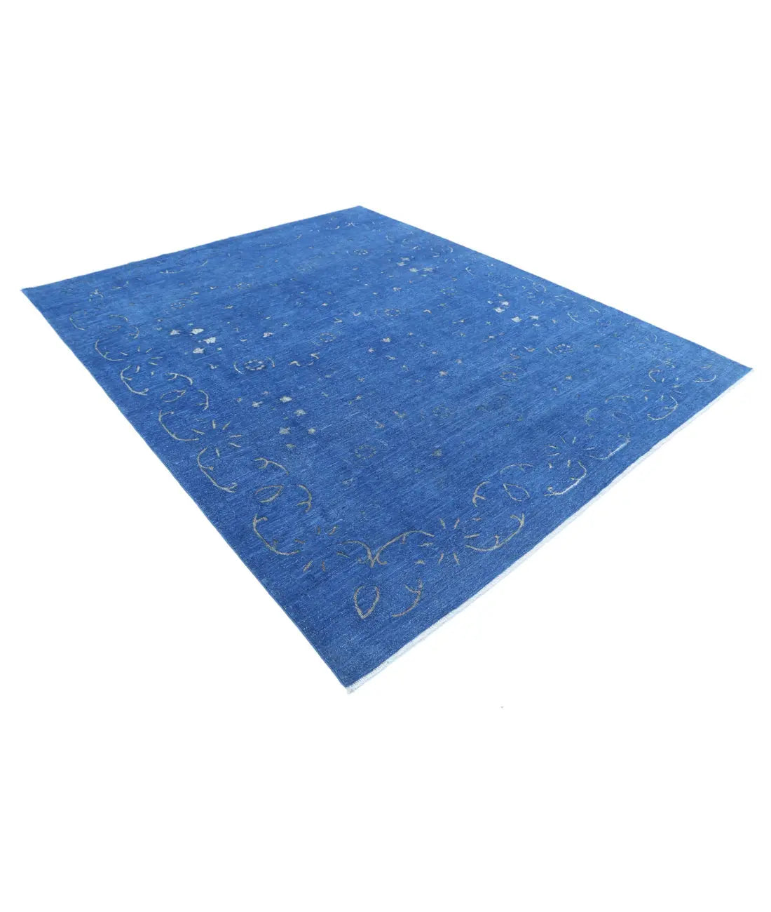 Hand Knotted Onyx Wool Rug - 8'0'' x 9'7'' - Arteverk Rugs Area rug