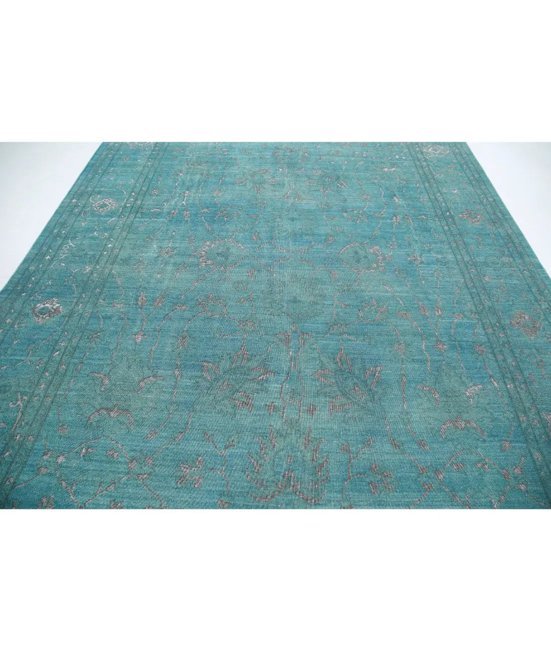 Hand Knotted Onyx Wool Rug - 8'10'' x 11'10''