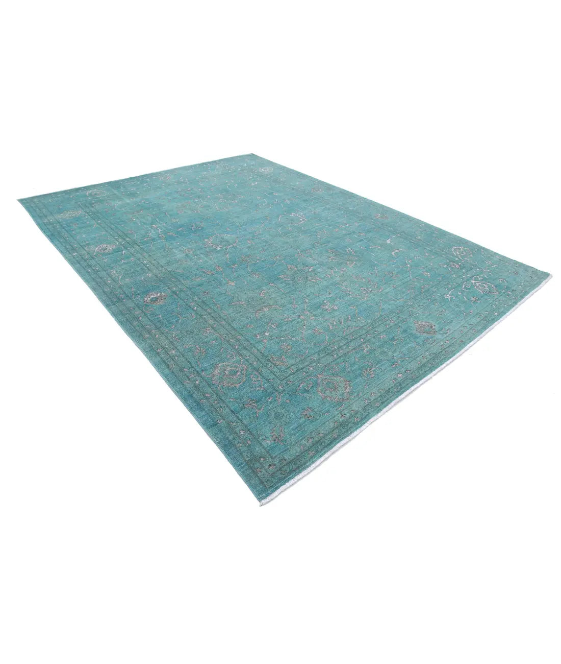 Hand Knotted Onyx Wool Rug - 8'10'' x 11'10''